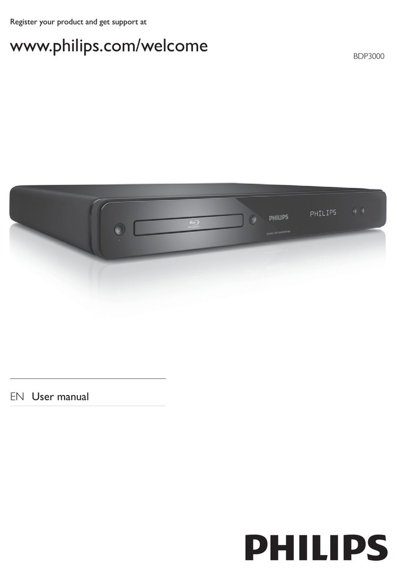 Philips BDP3000/51 User manual