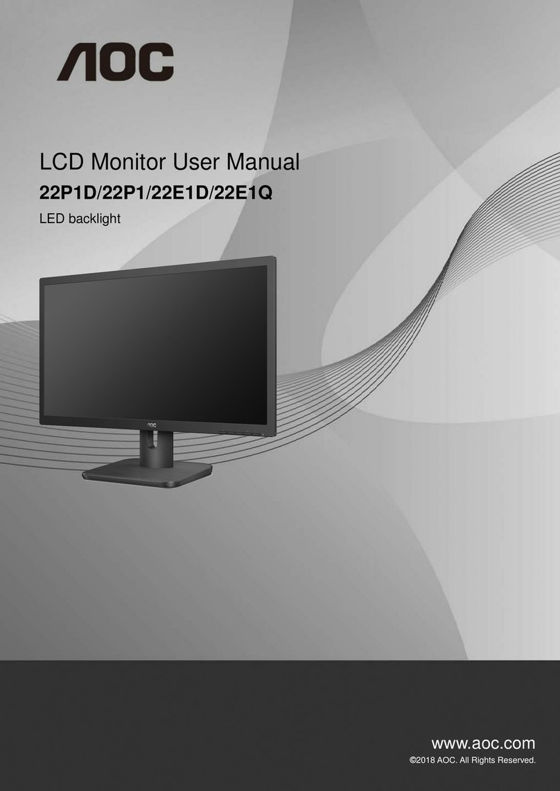 AOC 22P1D user manual
