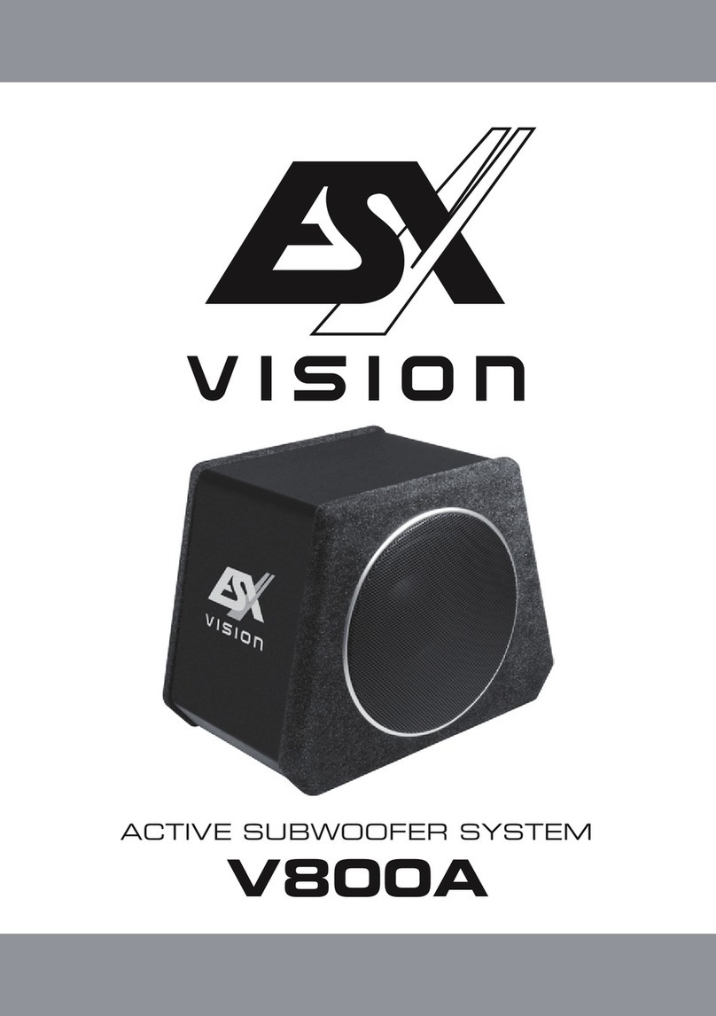 ESX VISION V800A User manual