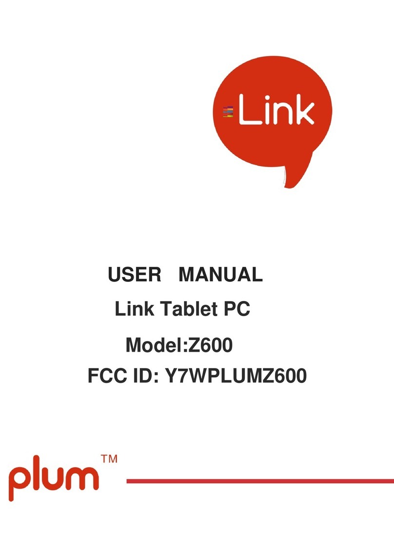Plum Z600 User manual