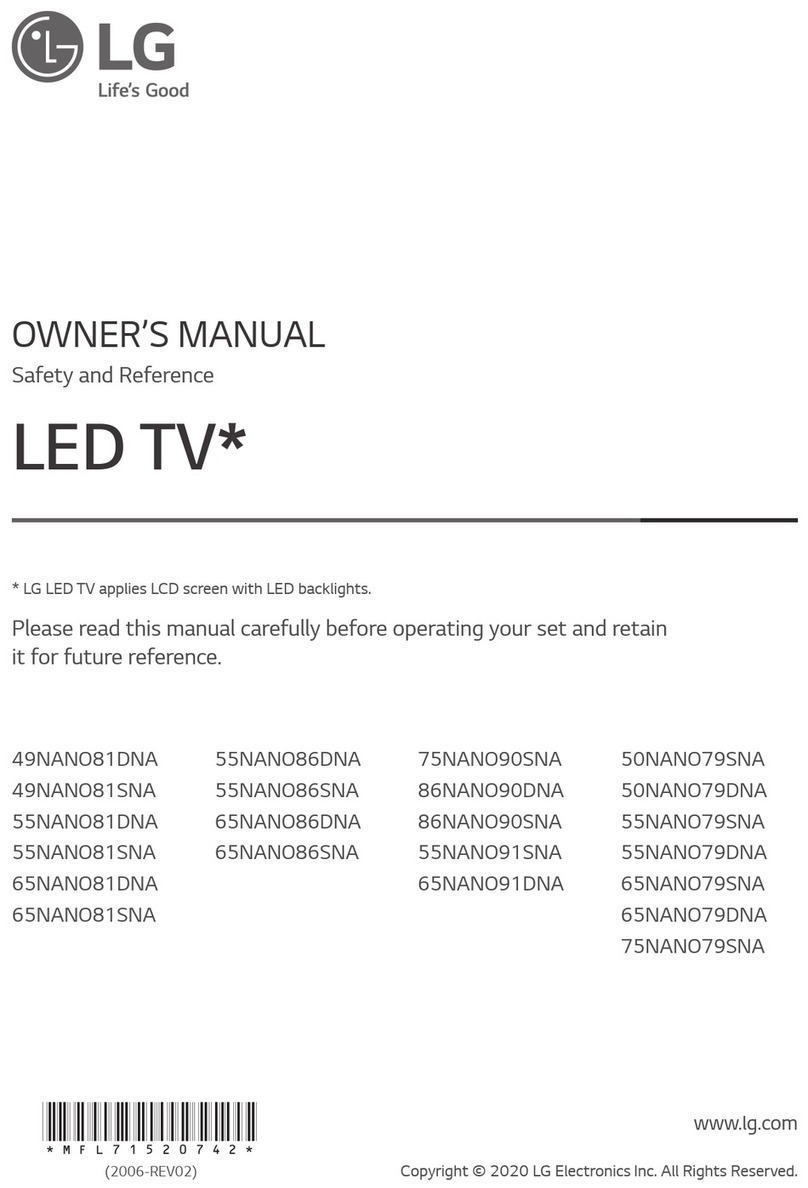 LG 50NANO79SNA User manual