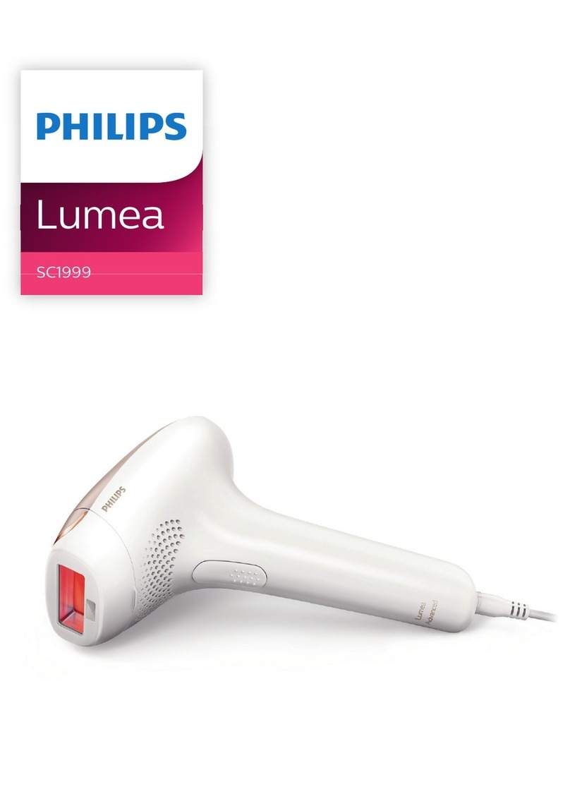 Philips Lumea SC1999/80 User manual
