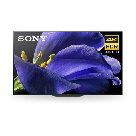 Sony KD-77A9G User manual Sony KD-77A9G User manual