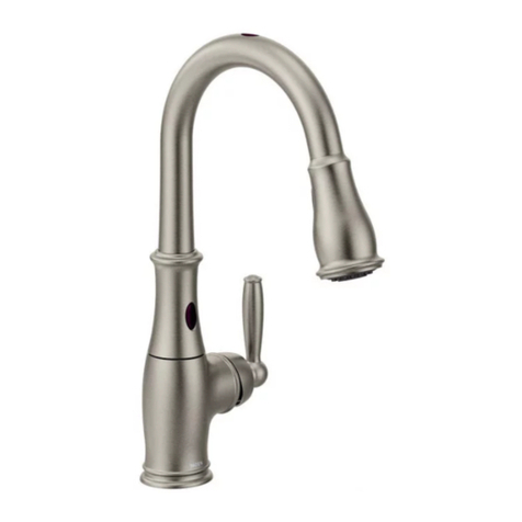 Moen MOTIONSENSE 7185E Series User manual
