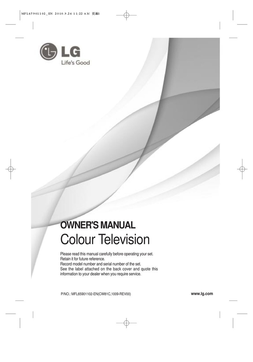 LG 21SA3RD User manual