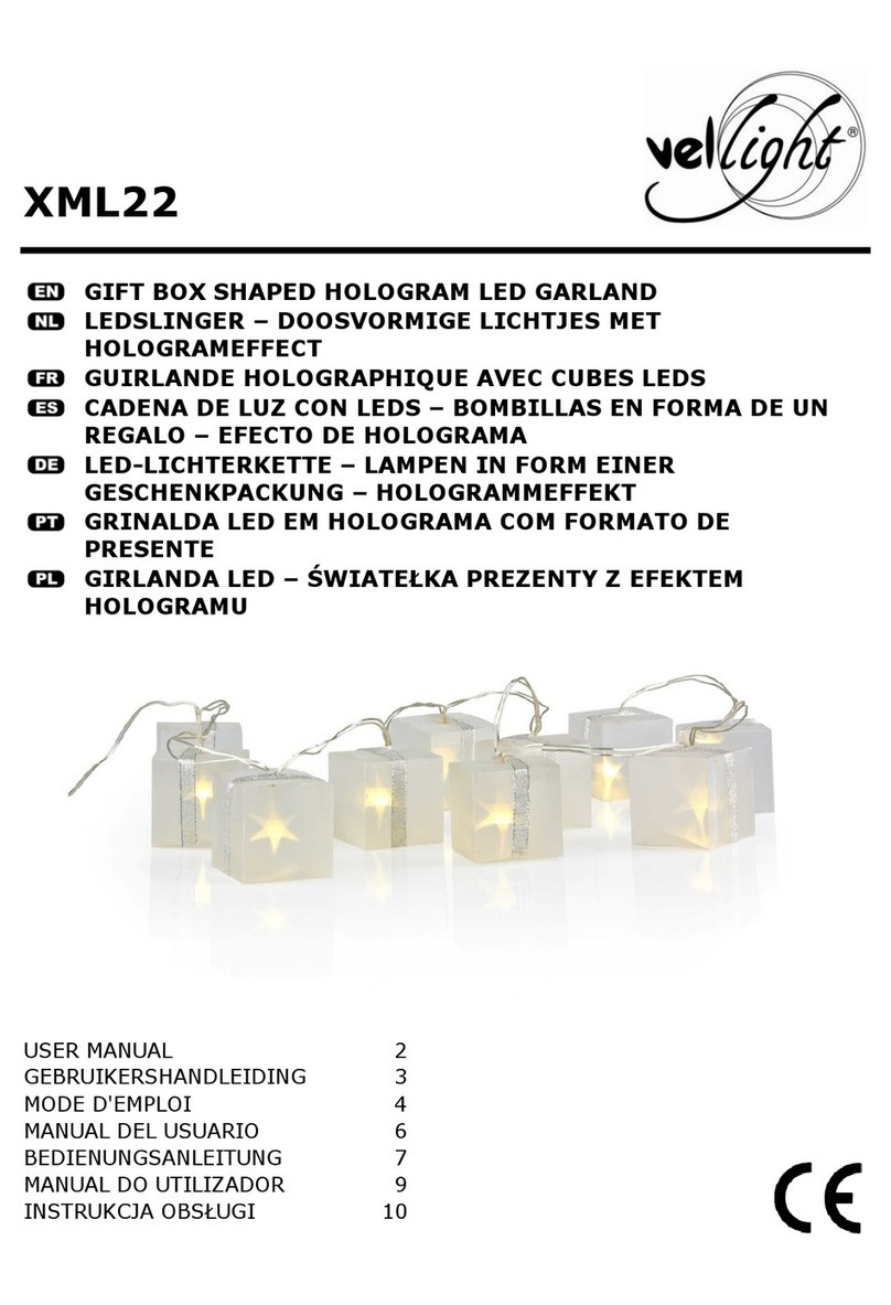 VelLight XML22 User manual
