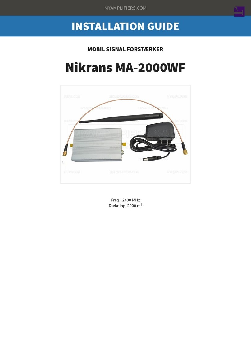 Nikrans MA-2000WF installation guide