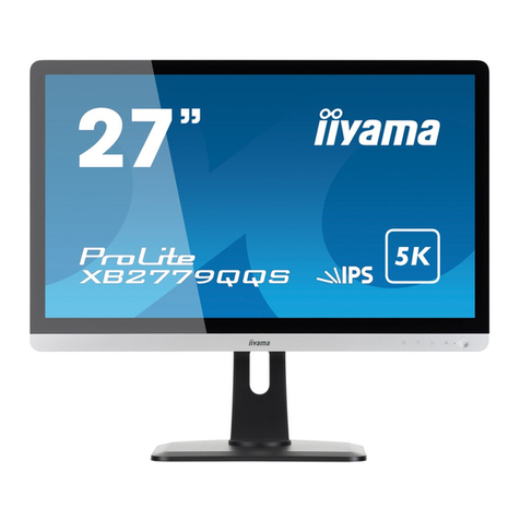 Iiyama ProLite XB2779QQS-S1 User manual