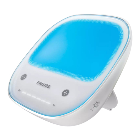 Philips goLITE BLU HF3431 manual