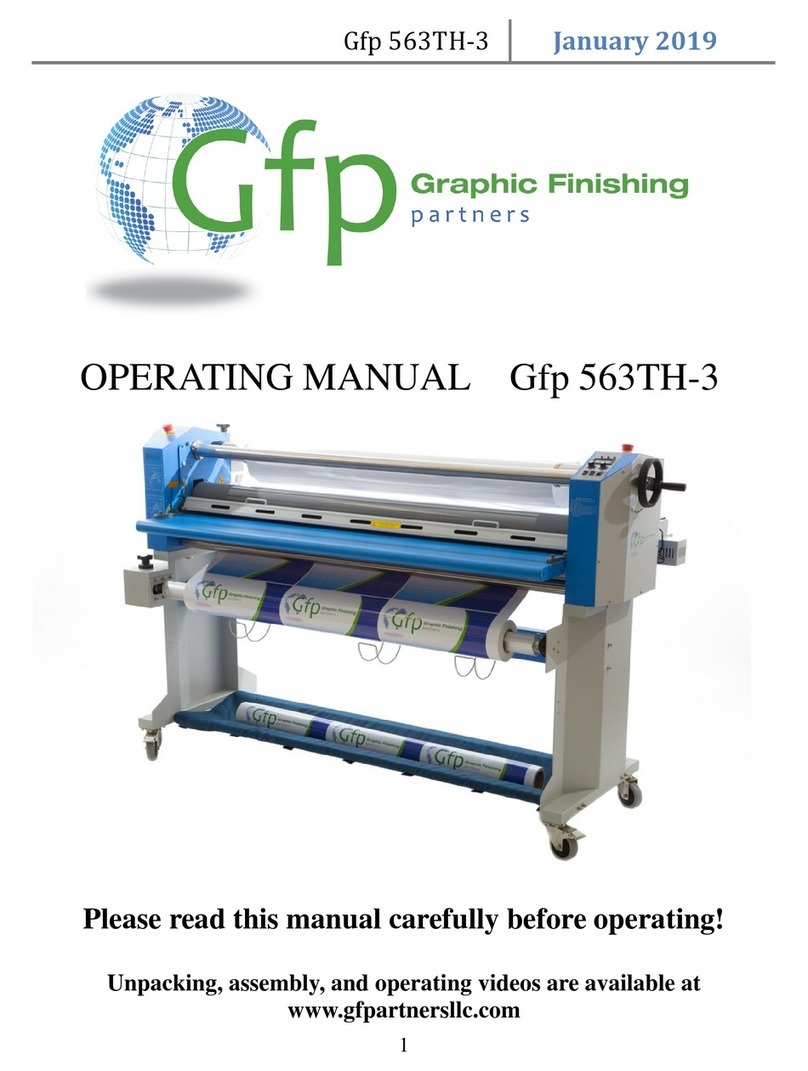 Gfp 563TH-3 User manual