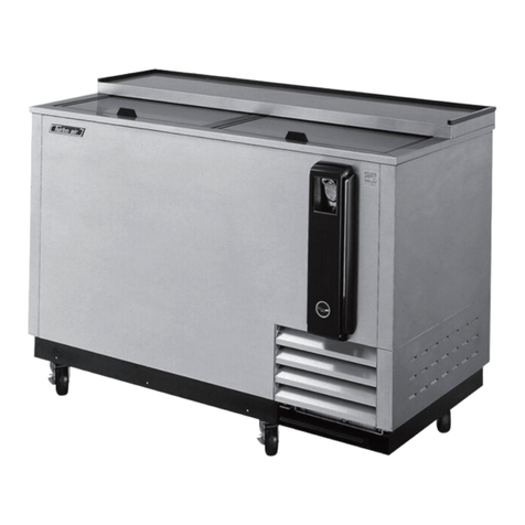 Turboair TBC-24S-N Series Installation and operation manual Turboair TBC-24S-N Series Installation and operation manual