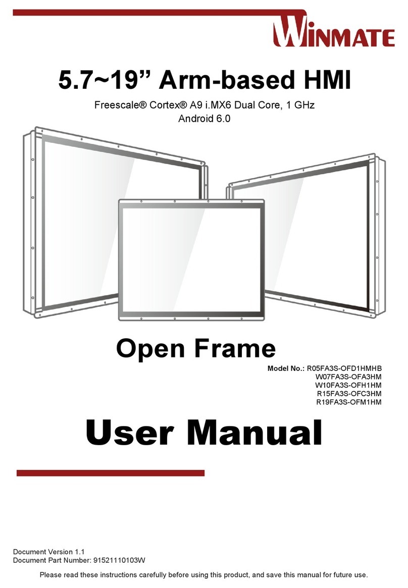 Winmate R05FA3S-OFD1HMHB User manual