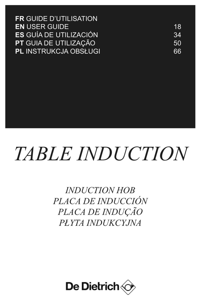 DeDietrich DPI7766XP user guide