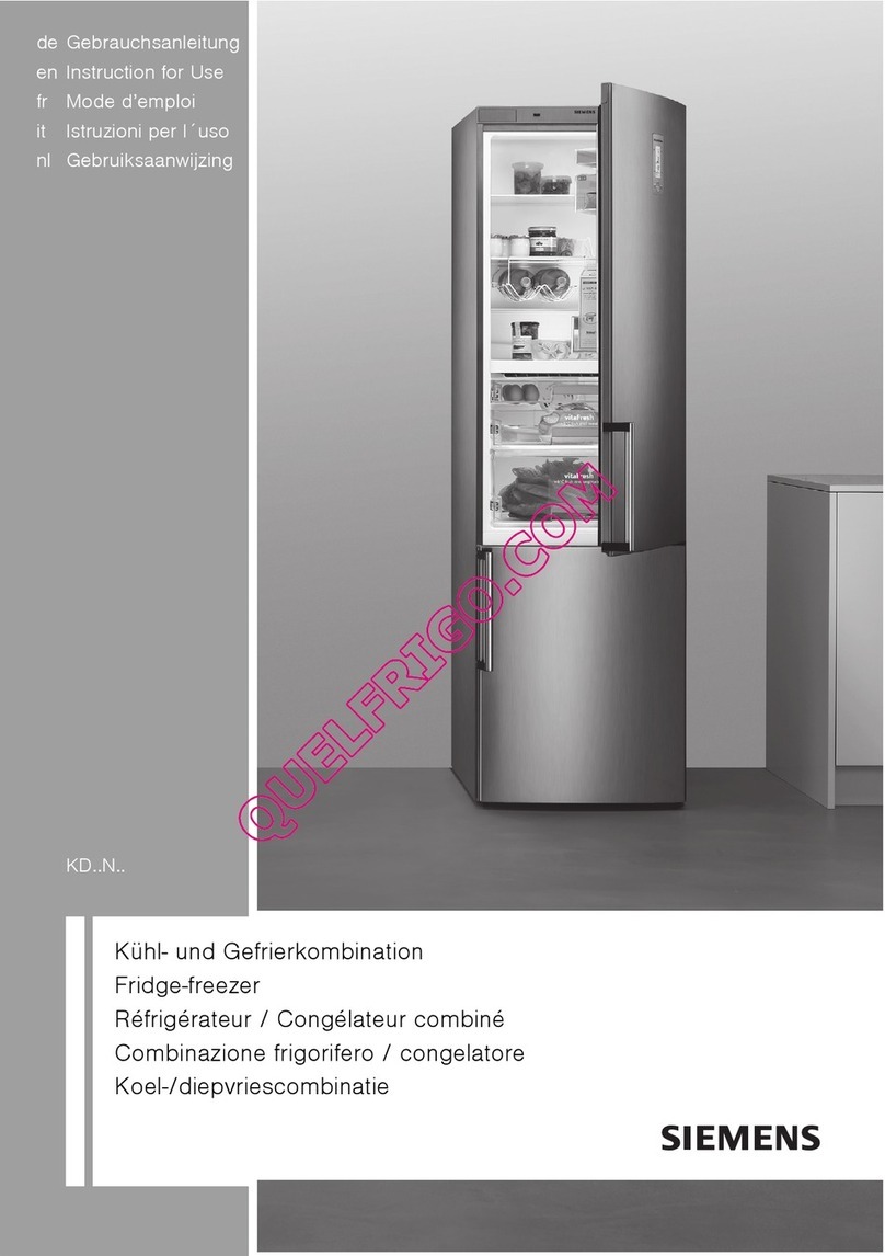 Siemens KDN Series User manual