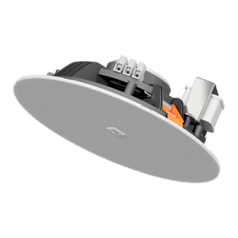 AUDAC SPRING-FIT CENA506 installation manual