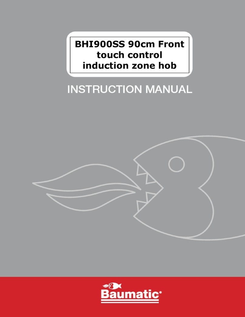 Baumatic BHI900SS User manual