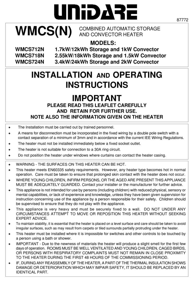 Dimplex WMCS712N User manual