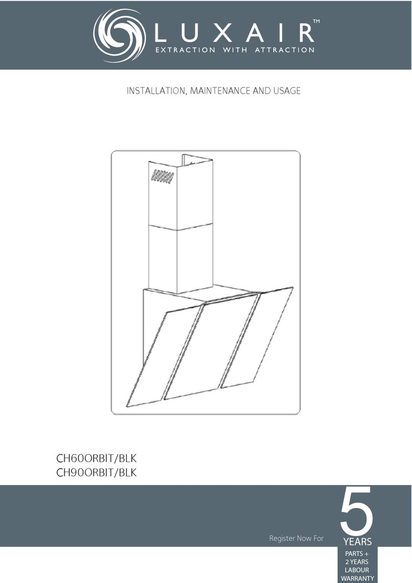 Luxair CH60ORBIT/BLK Instruction Manual