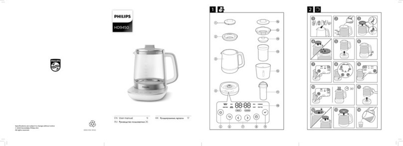Philips Avance HD9450/81 user manual