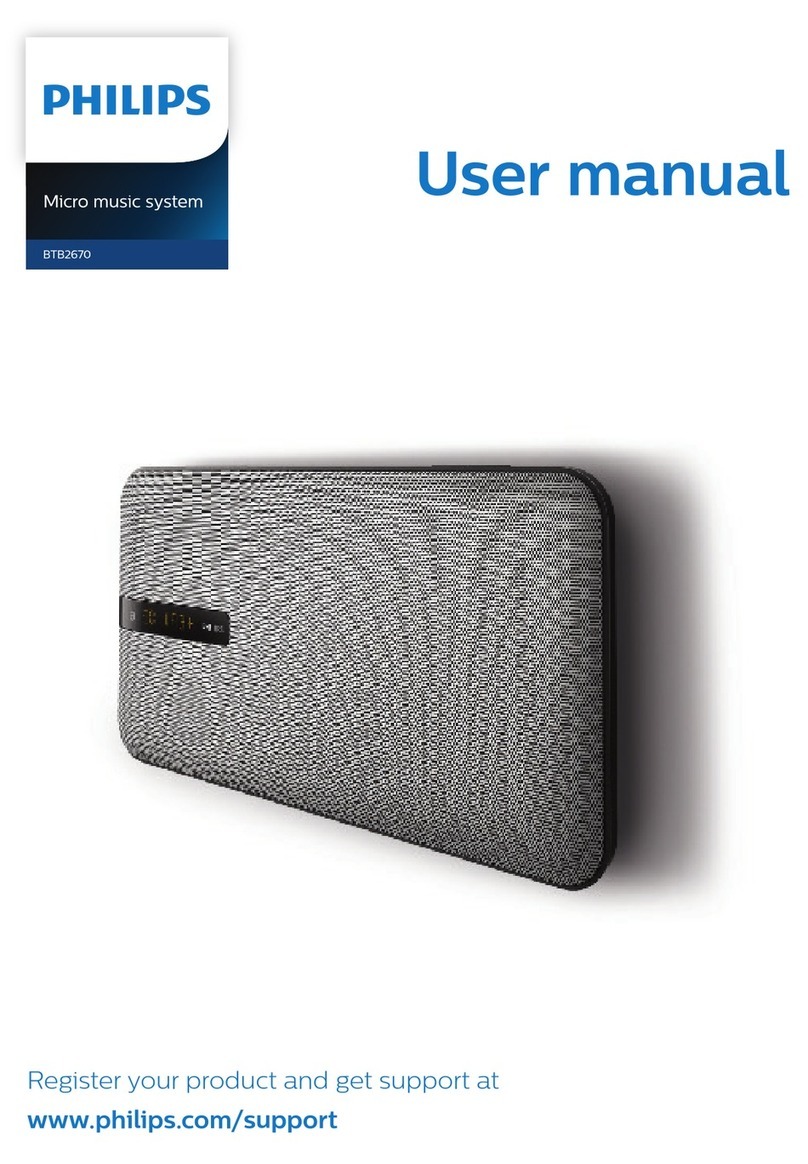 Philips BTB2670 user manual