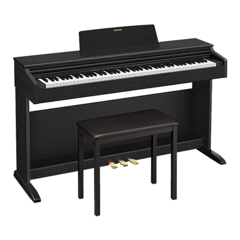 Casio Celviano AP-270 BK User manual