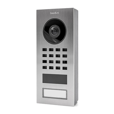 DoorBird D1101KH installation manual