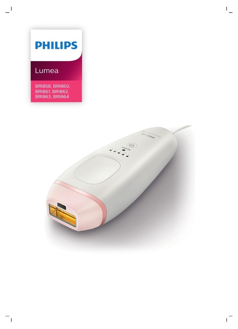 Philips Lumea BRI860/00 User manual