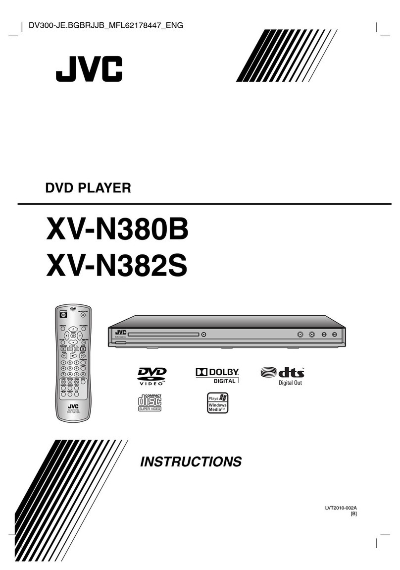 JVC XV-N380BB User manual