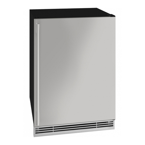 U-Line UHBV024SS01A Installation manual