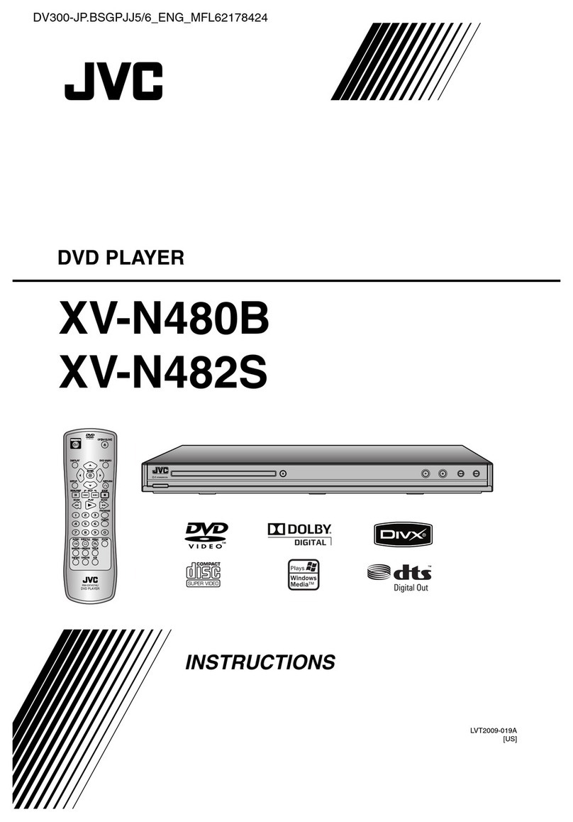JVC XV-N482S User manual