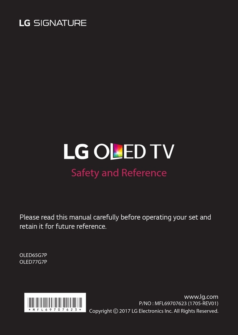 LG OLED65G7P Parts list manual LG OLED65G7P Parts list manual