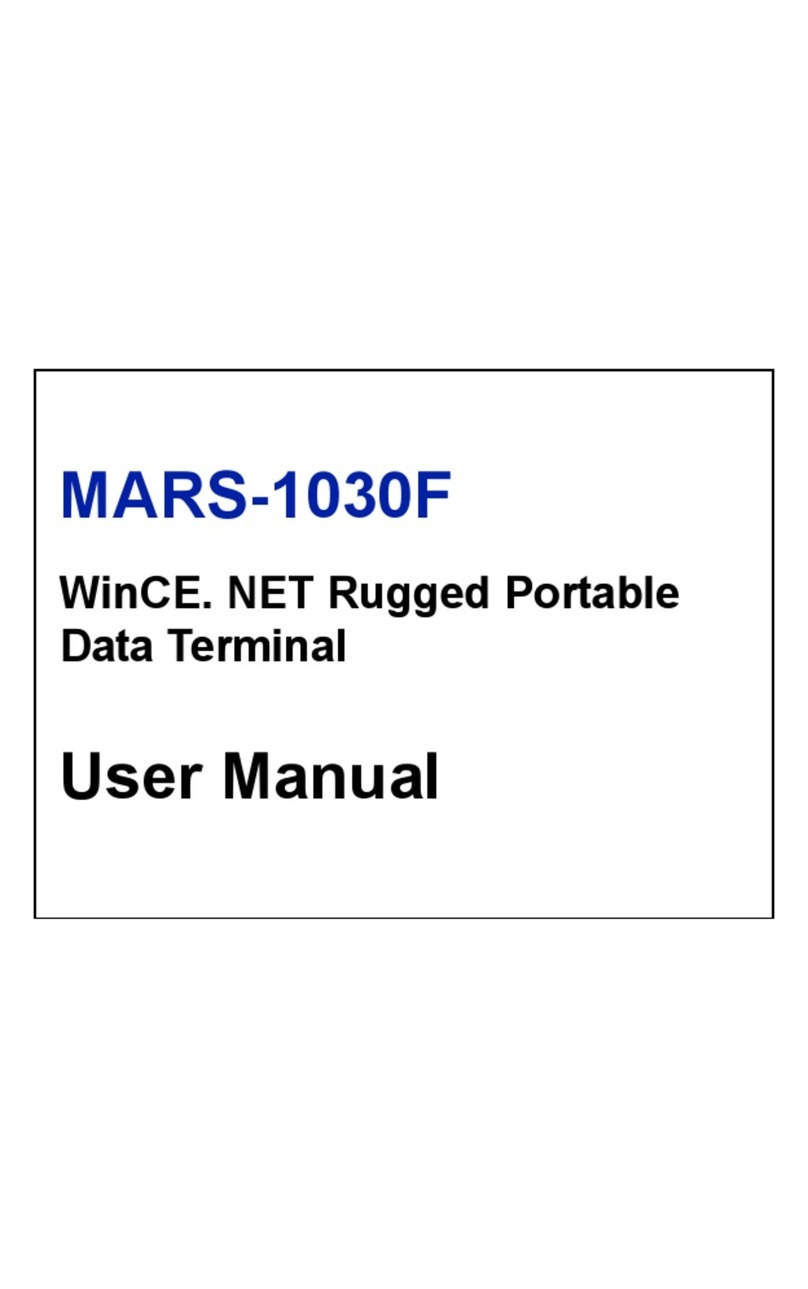 Advantech MARS-1030F User manual