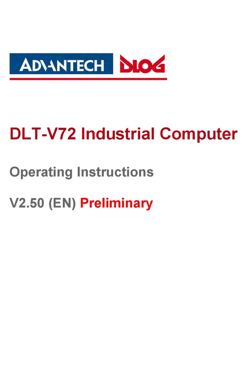 Advantech-DLoG DLTV72INT operating instructions