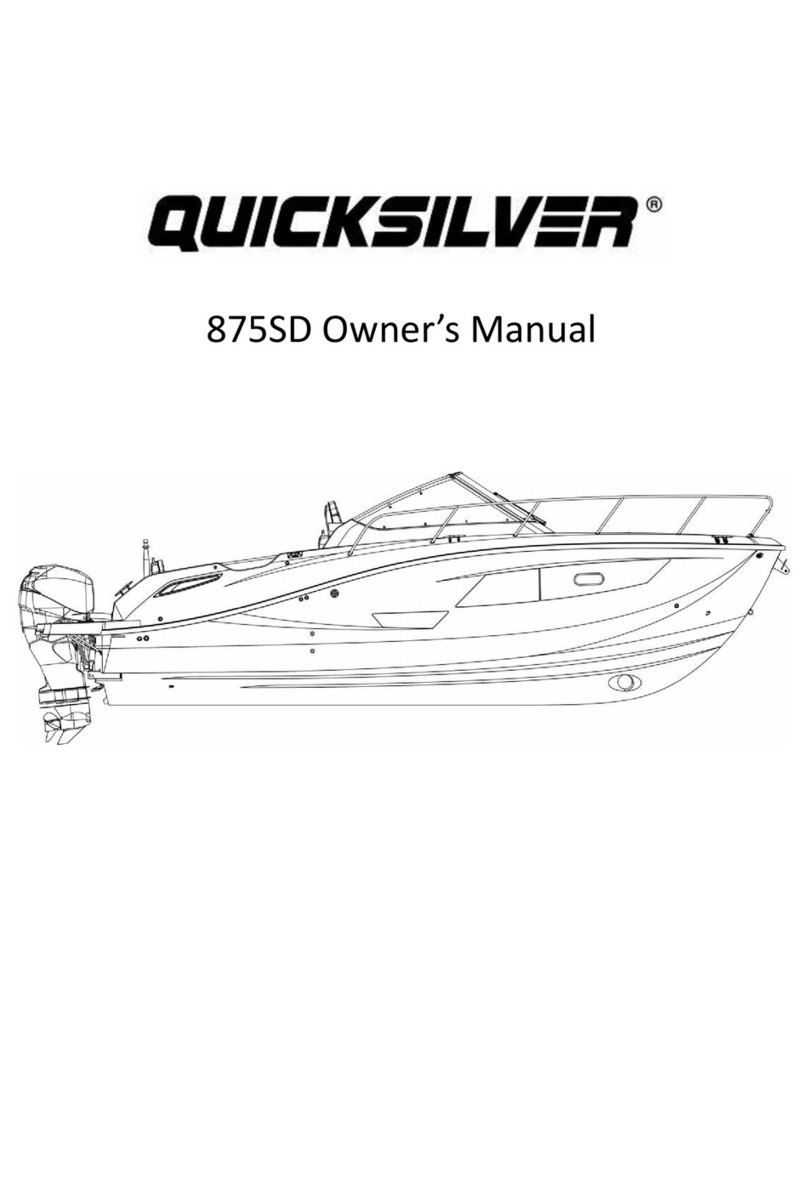 Quicksilver 875SD owner's manual