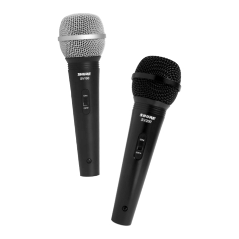 Shure SV100C manual