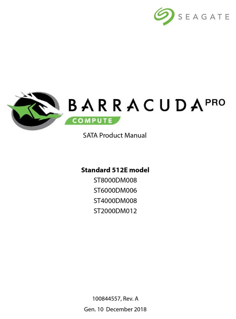 Seagate BARRACUDA PRO ST8000DM008 product manual