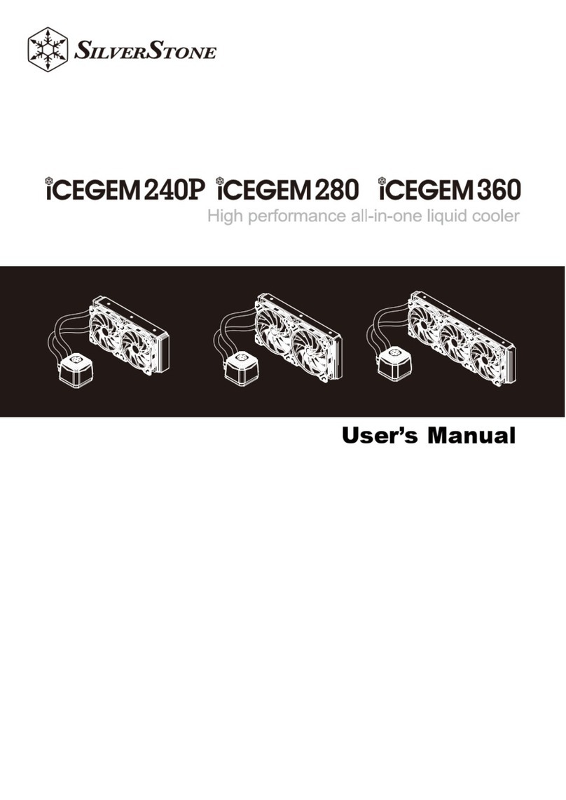 SilverStone ICEGEM 240P User manual SilverStone ICEGEM 240P User manual