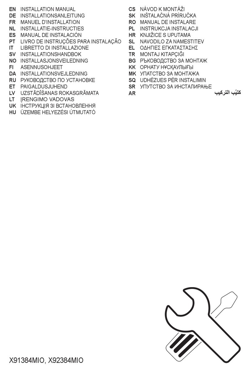 AEG X92384MIO User manual