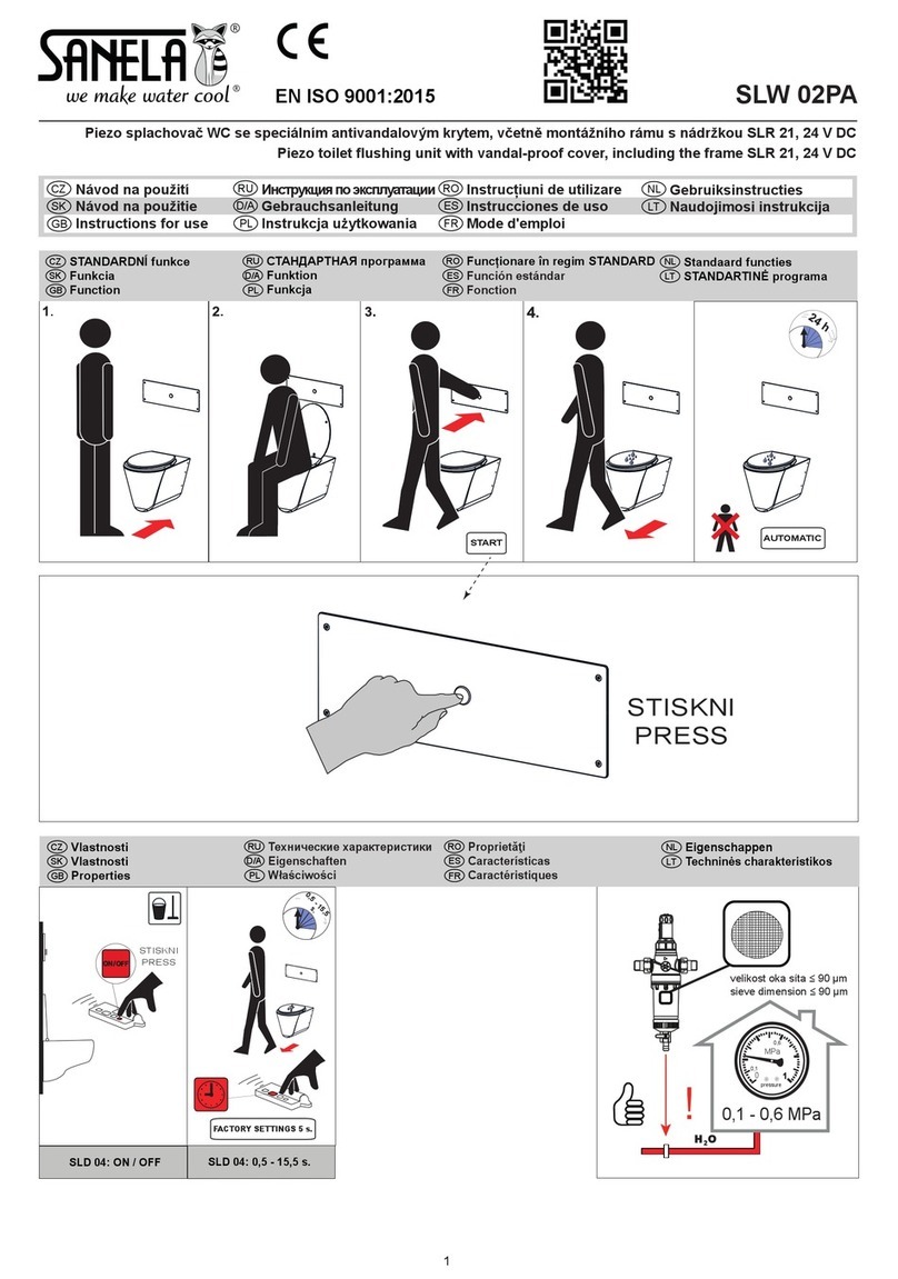 Sanela SLW 02PA Instructions for use