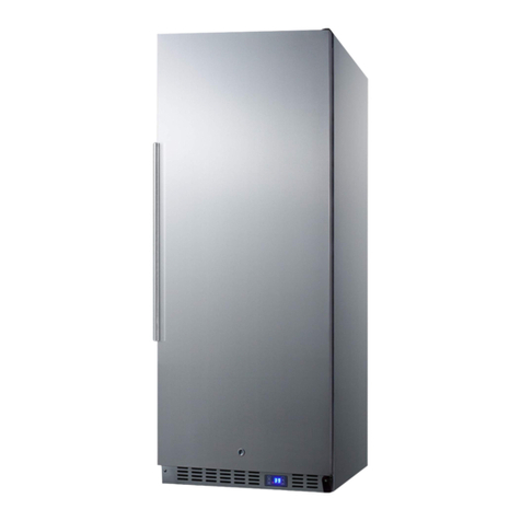 Summit Appliance accucold FFAR121SS instruction manual