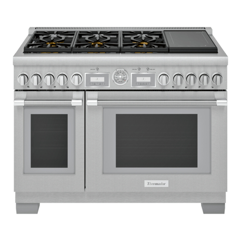 Thermador PRD486WIGC Use and care guide