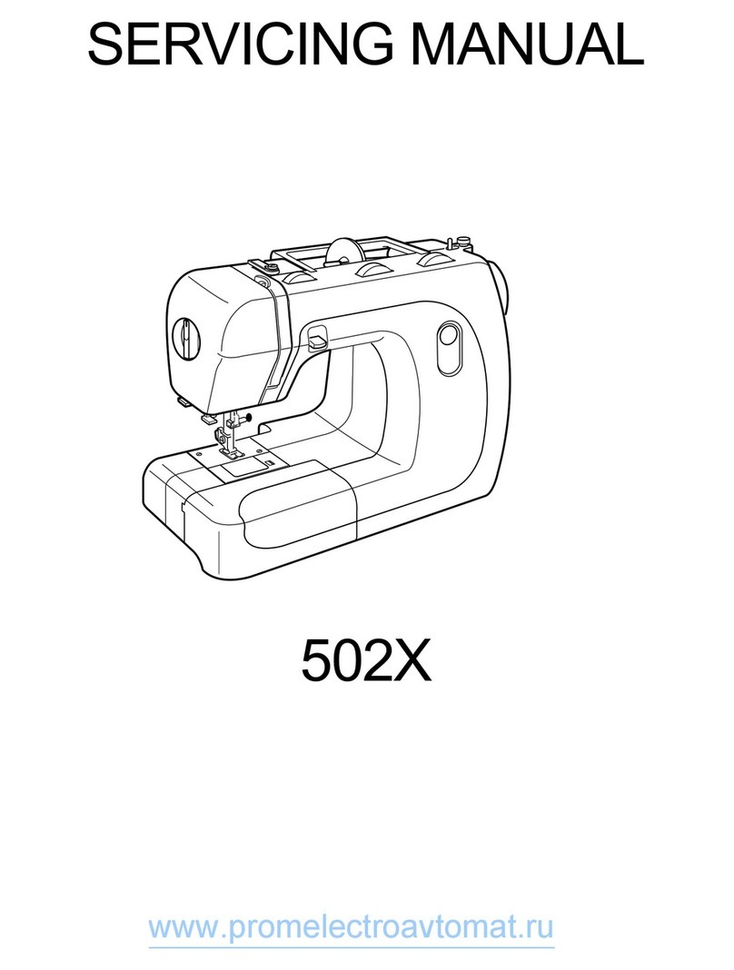 Janome 502X User manual Janome 502X User manual