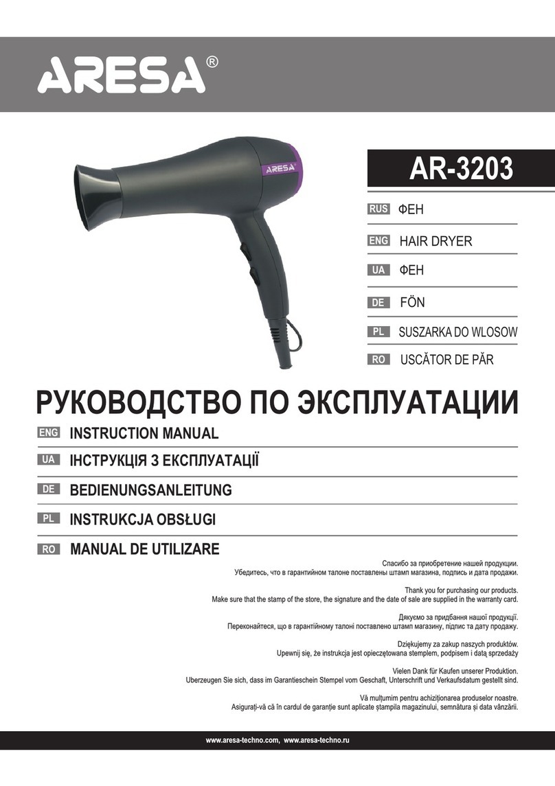 ARESA AR-3203 instruction manual