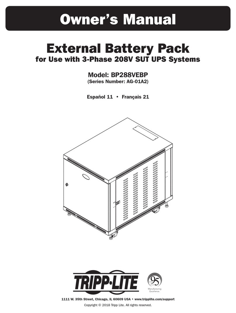 Tripp Lite AG-01A2 Series User manual Tripp Lite AG-01A2 Series User manual
