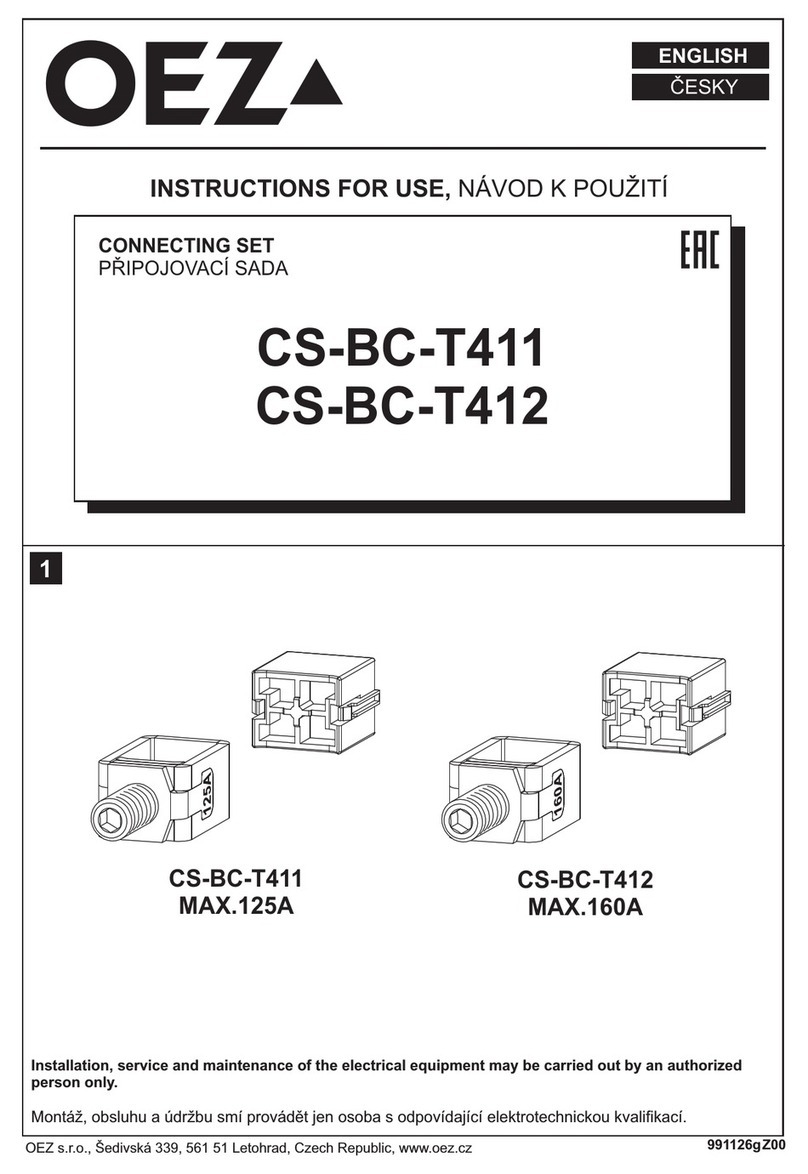 OEZ CS-BC-T411 Instructions for use