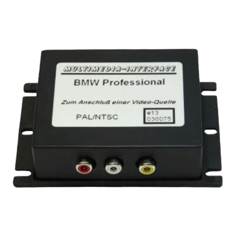 Car-Interface c.LOGiC lite CI-C1-CCC User manual