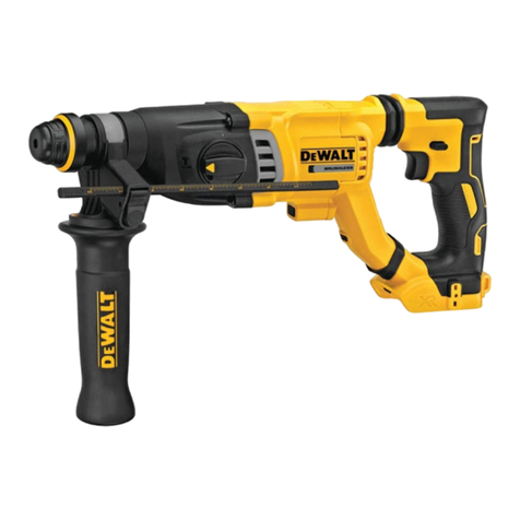 DeWalt XR LI-ION DCH263P1 User manual