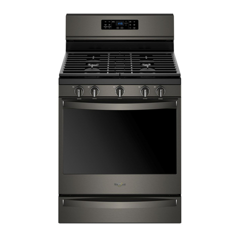 Whirlpool Need For Speed WFG775H0HV User instructions