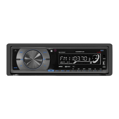 SoundMax SM-CCR3037 instruction manual