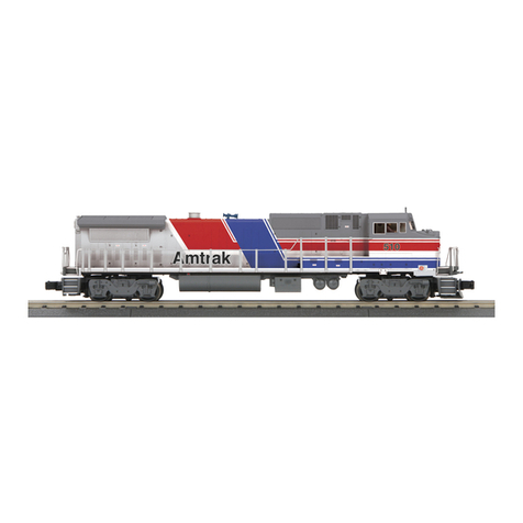 MTHTrains DASH-8 DIESEL ENGINE operating instructions